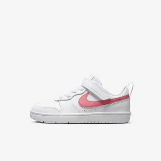 【NIKE】NIKE COURT BOROUGH LOW 2 PSV 休閒鞋 童鞋 中童 白色-BQ5451104 歷史價格詳細信息