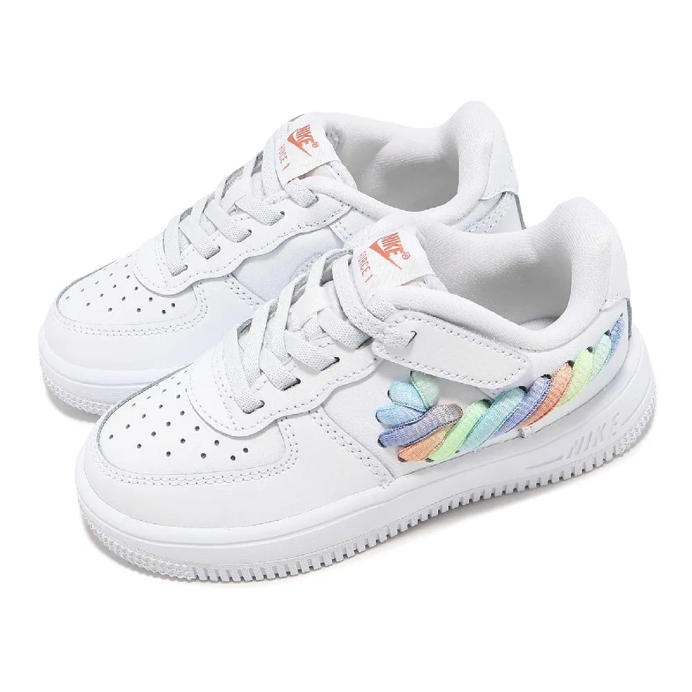 Nike 耐吉 童鞋 Force 1 TD 小童 白 藍 學步鞋 寶寶鞋 Hare Space Jam DM3356-100 歷史價格詳細信息