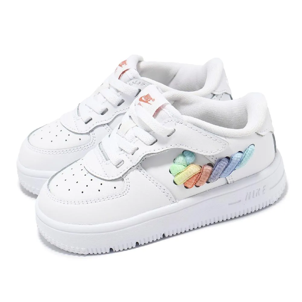 Nike 耐吉 童鞋 Force 1 TD 小童 白 藍 學步鞋 寶寶鞋 Hare Space Jam DM3356-100 歷史價格詳細信息