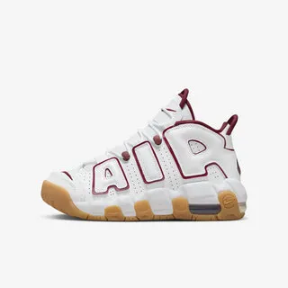 Nike Air More Uptempo GS 白 紅 大AIR 女鞋 大童鞋 皮朋 零碼福利品 【ACS】 歷史價格詳細信息
