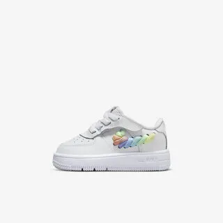 Nike Force 1 Low EasyOn Lv8 1 PS FV6104-100 中童 休閒鞋 魔鬼氈 米白 歷史價格詳細信息