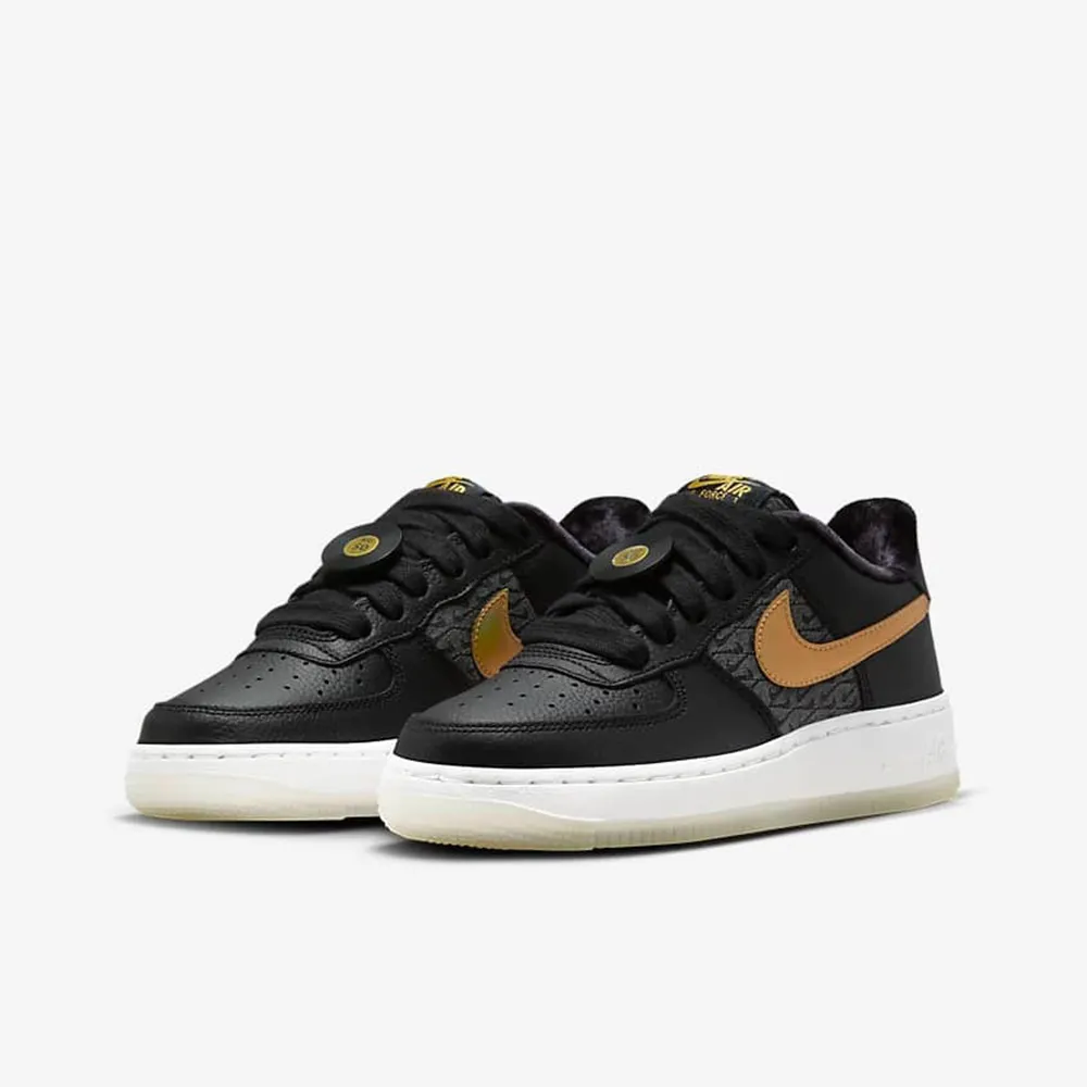 Nike Air Force 1 Low Lv8 BG [FN7239-410] 大童 休閒鞋 UV變色勾 太陽花 深藍 歷史價格詳細信息