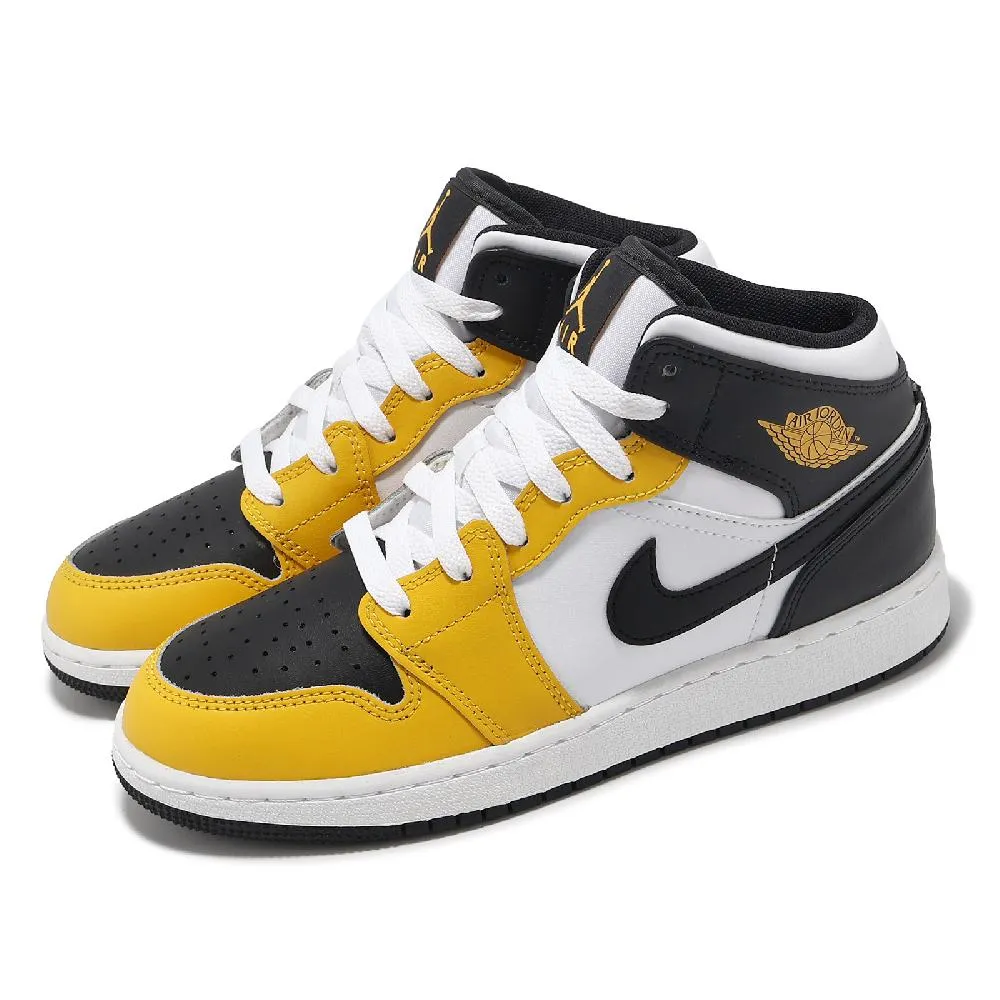 Nike 耐吉 休閒鞋 Jordan 1 Mid Alt PS 中童鞋 小朋友 黑 灰 AJ1 中筒 喬丹 魔鬼氈 DR9745-006 歷史價格詳細信息