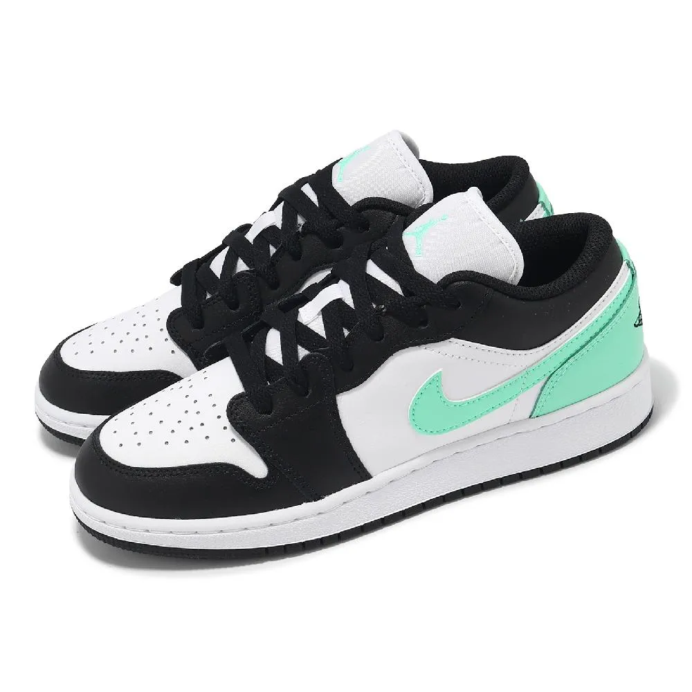 Nike Air Jordan 1 Low GS 白 黑 綠 女鞋 大童鞋 AJ1 ACS 553560-113 歷史價格詳細信息