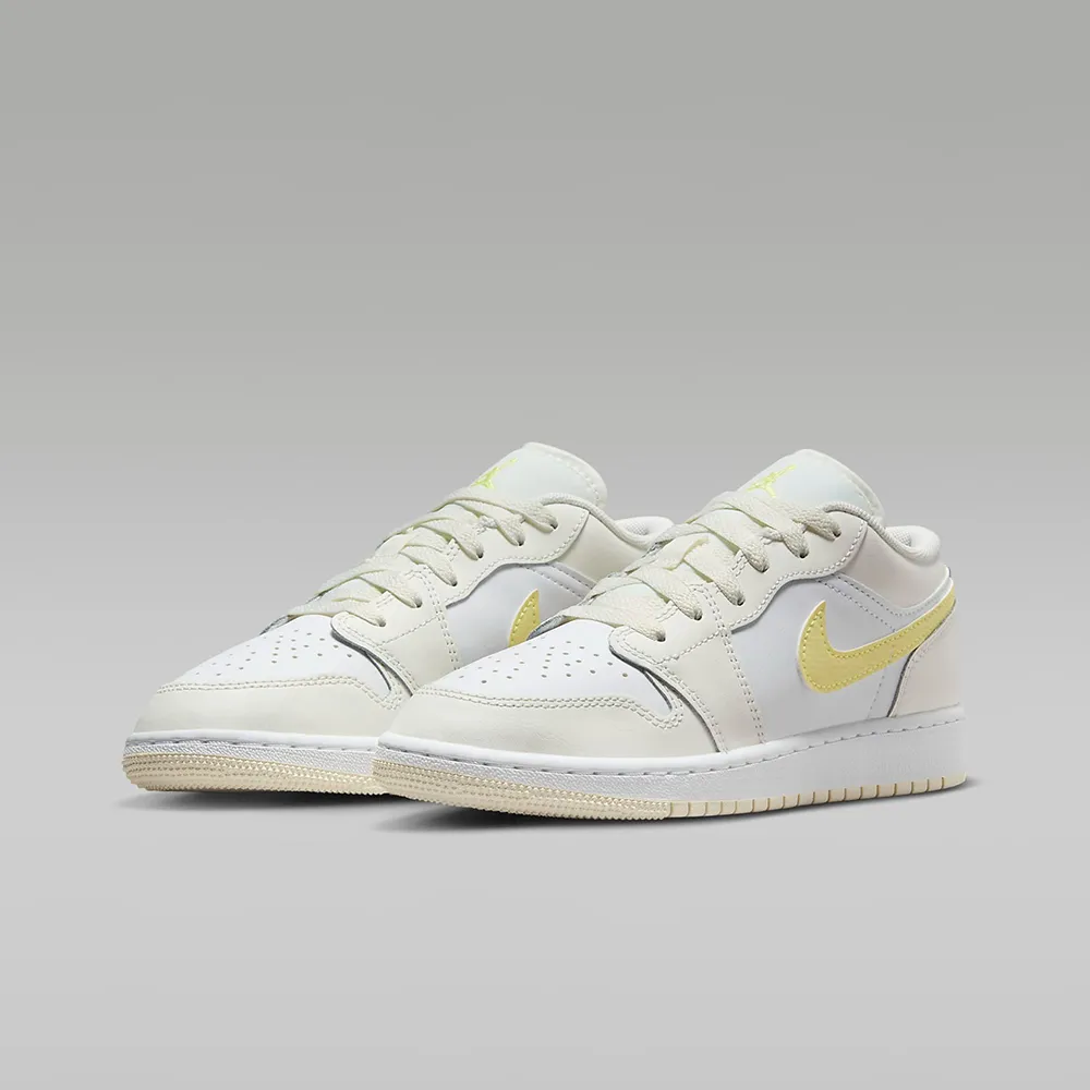 Nike Air Jordan 1 Low GS FV8486-181 大童 休閒鞋 運動 經典 喬丹 白 鵝黃 歷史價格詳細信息