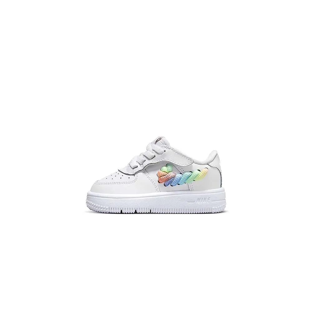 Nike Force 1 Low EasyOn Lv8 1 PS FV6104-100 中童 休閒鞋 魔鬼氈 米白 歷史價格詳細信息