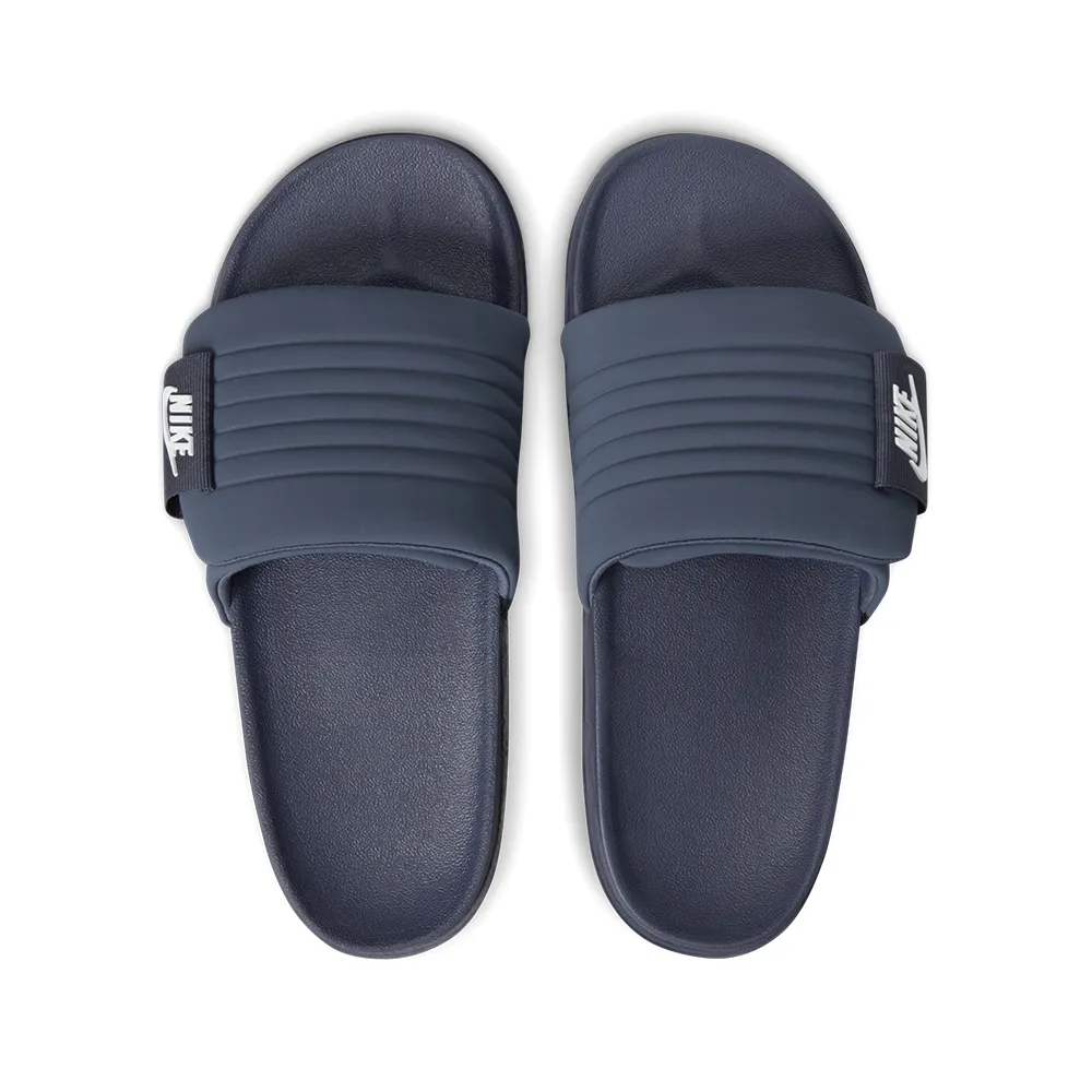 Nike Offcourt Adjust Slide 男 藍白 休閒 可調式 魔鬼氈 運動 拖鞋 DQ9624-101 歷史價格詳細信息