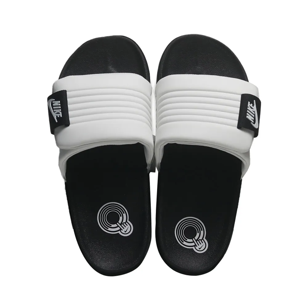 NIKE拖鞋 男女拖鞋 經典黑白陰陽拖鞋 VICTORI ONE SLIDE MIX 運動拖鞋 舒適輕量 Q7258 歷史價格詳細信息