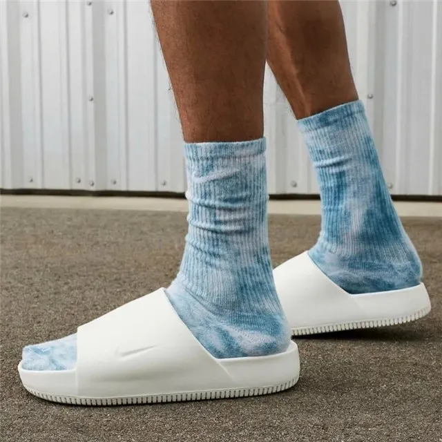 Nike Calm Slide FD4116-100 男女 涼拖鞋 休閒 麵包拖鞋 舒適 夏天 泳池 快乾 簡約 白 歷史價格詳細信息