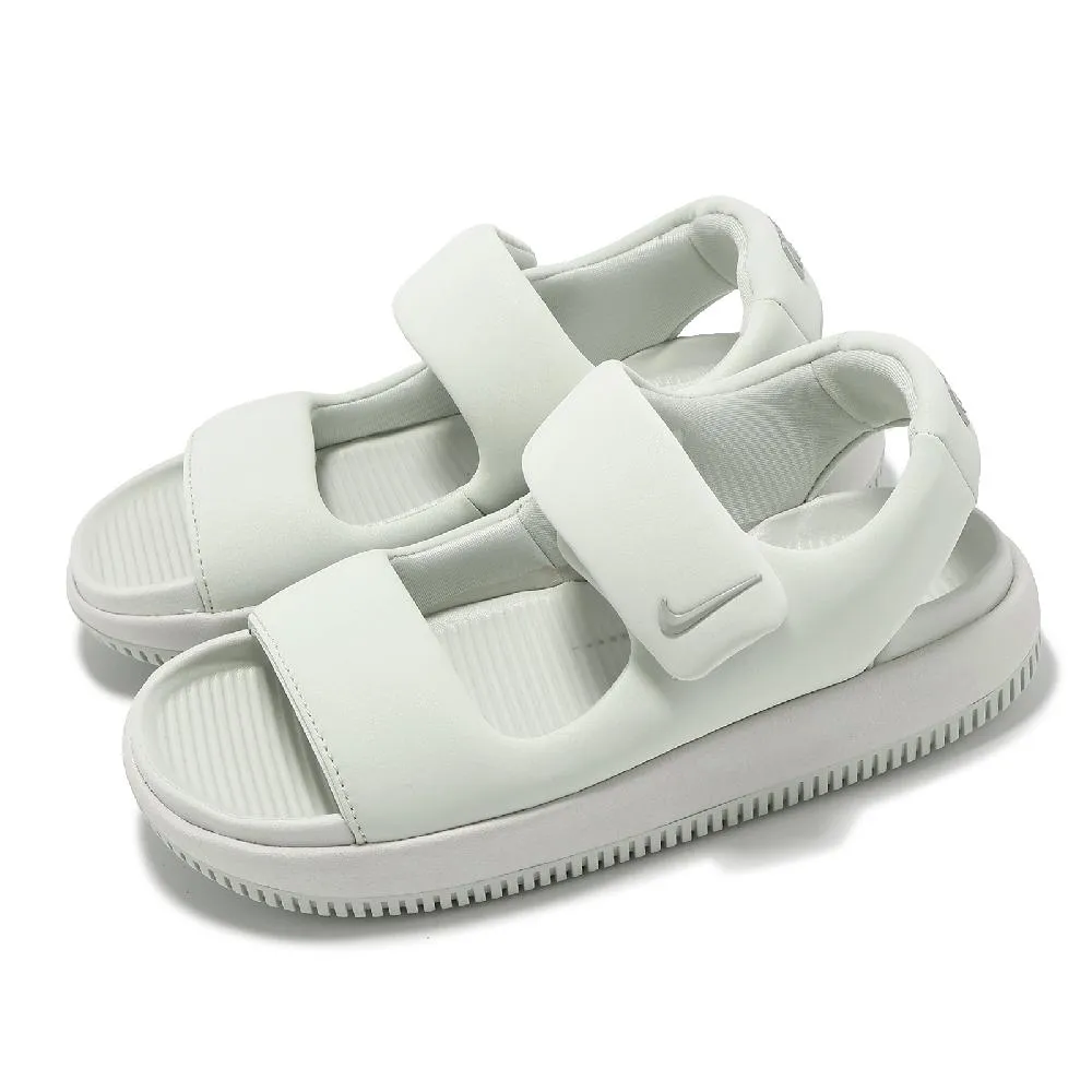 Nike 拖鞋 Wmns Calm Slide 防水 麵包拖鞋 女鞋 白 奶茶 蒂芬妮綠 任選 【ACS】 歷史價格詳細信息