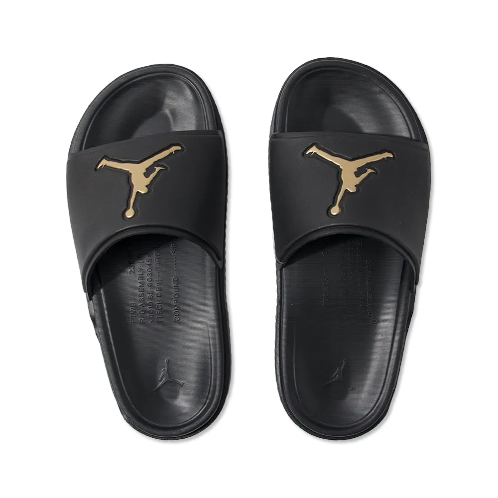 Nike Jordan Jumpman 男 黑金 喬丹 運動 一片式 緩震 拖鞋 FQ1598-007 歷史價格詳細信息