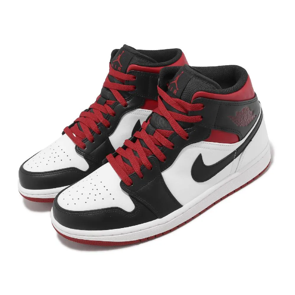 Nike 耐吉 Air Jordan 1 Mid SS GS 大童 女鞋 88 Dunk Contest 米白 紅 DV7012-100 歷史價格詳細信息