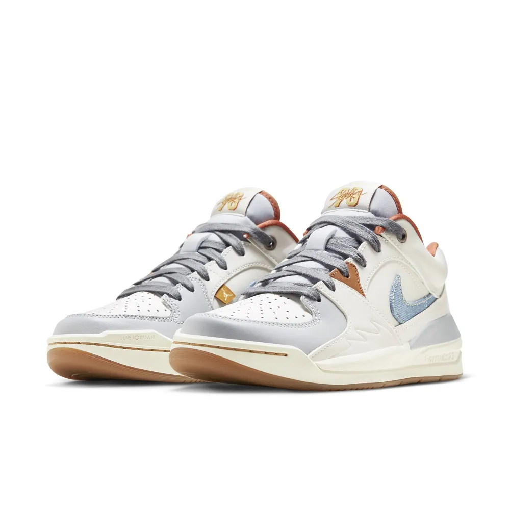 【NIKE】WMNS JORDAN STADIUM 90 女鞋 籃球鞋 白藍-FB2269100 歷史價格詳細信息