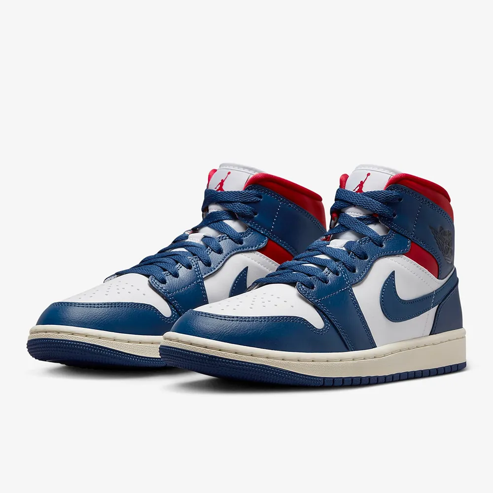 Nike WMNS Air Jordan 1 Mid 女 白彩 經典 喬丹 拼接 休閒鞋 DJ6908-100 歷史價格詳細信息