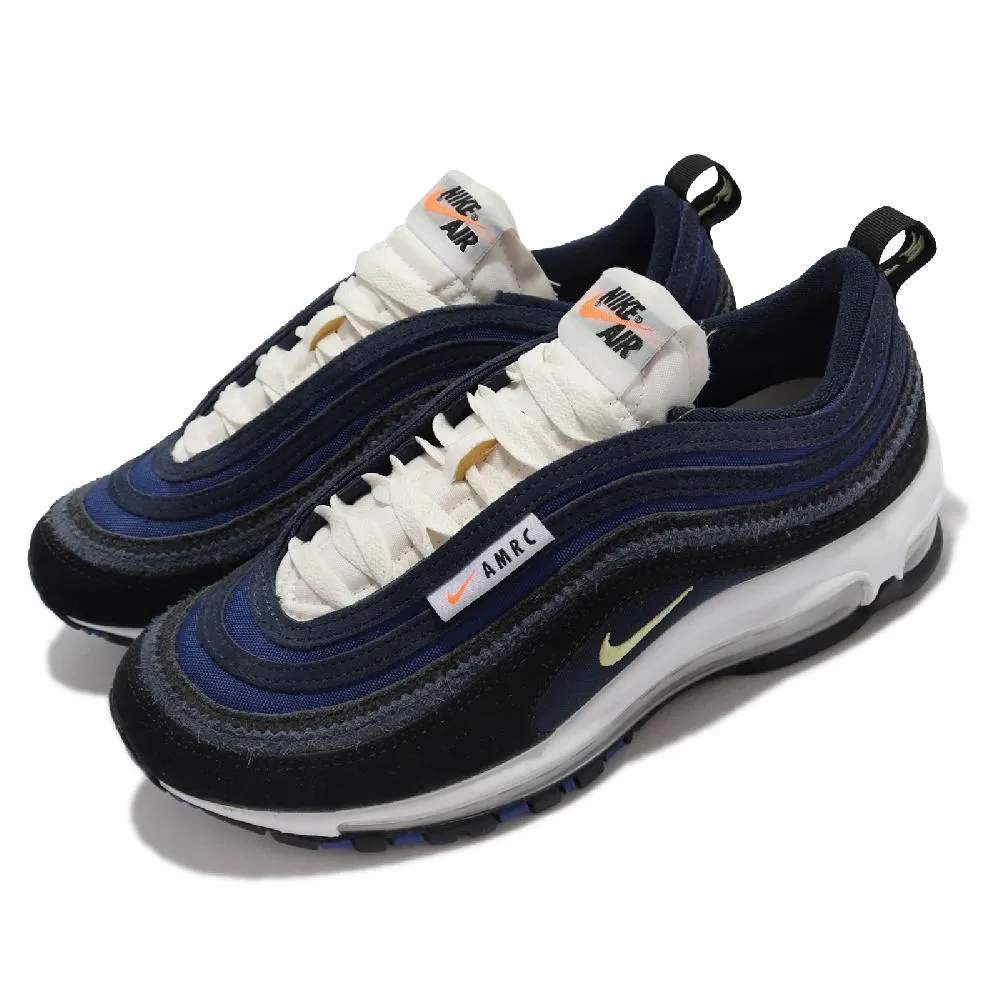 Nike 休閒鞋 Air Max 97 SE 藍 卡其 紫 氣墊 復古慢跑鞋 男鞋 【ACS】 DM8588-400 歷史價格詳細信息