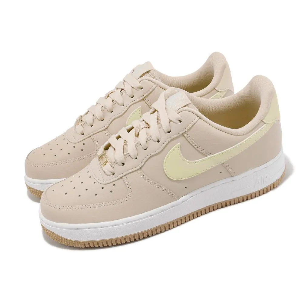Nike 休閒鞋 Wmns Air Force 1 07 女鞋 白 綠 皮革 低筒 焦底 運動鞋 AF1 DD8959-110 歷史價格詳細信息