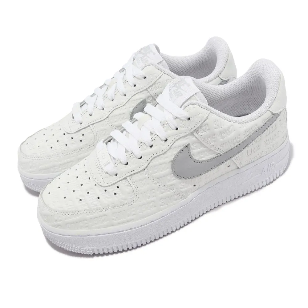 【NIKE】WMNS NIKE AIR FORCE 1 07 LOW 女鞋 休閒鞋 白米-FQ0709100 歷史價格詳細信息