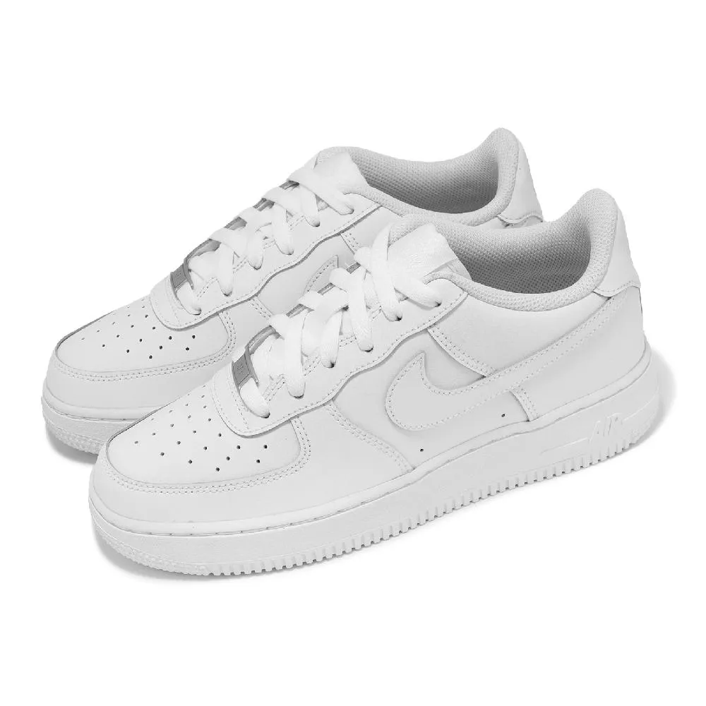 Nike AF1/1 Air Force 1 全白 白 黑 魔鬼氈 自由黏貼 男鞋 任選 休閒鞋 換LOGO【ACS】 歷史價格詳細信息