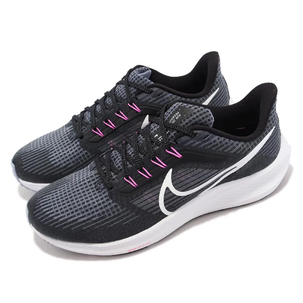 NIKE 慢跑鞋 運動鞋 AIR ZOOM PEGASUS 39 男鞋 DH4071001 黑 白 歷史價格詳細信息
