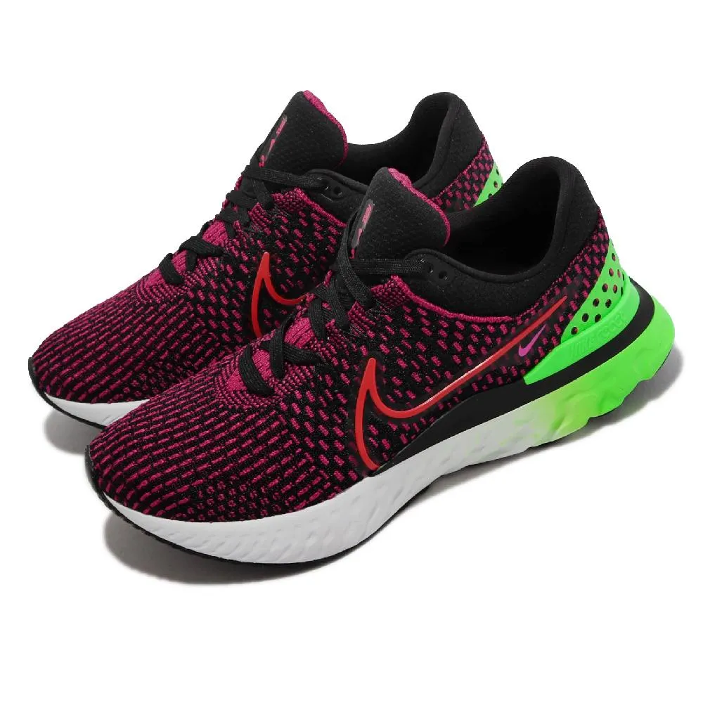 Nike 慢跑鞋 React Infinity Run FK 運動鞋 黑 白 男鞋 CD4371-002 【ACS】 歷史價格詳細信息