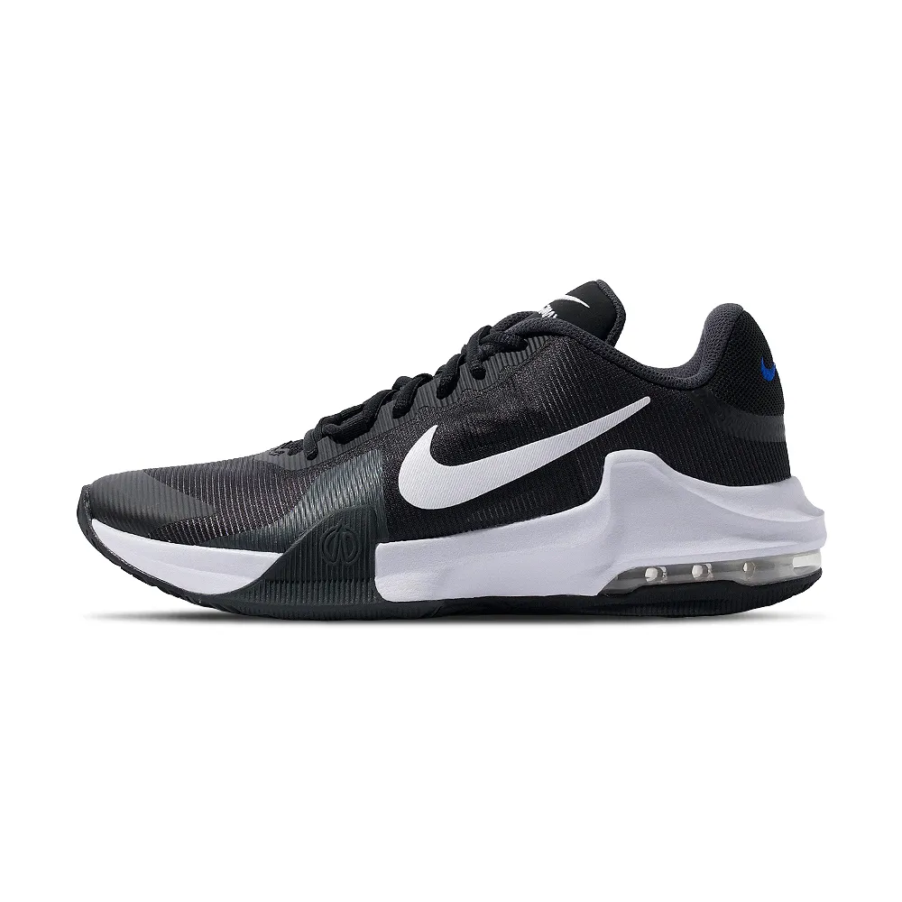 Nike Air Max Impact 4 男 黑白 氣墊 運動 訓練 休閒 籃球鞋 DM1124-001 歷史價格詳細信息