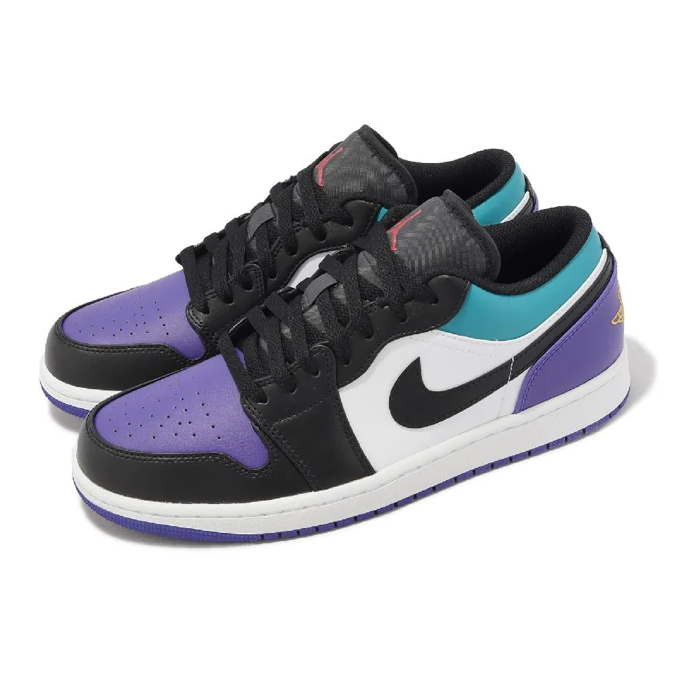 【NIKE 耐吉】AIR JORDAN 1 LOW 喬丹 穿搭 灰白黑 休閒鞋 穿搭(553558-152 ∞) 歷史價格詳細信息