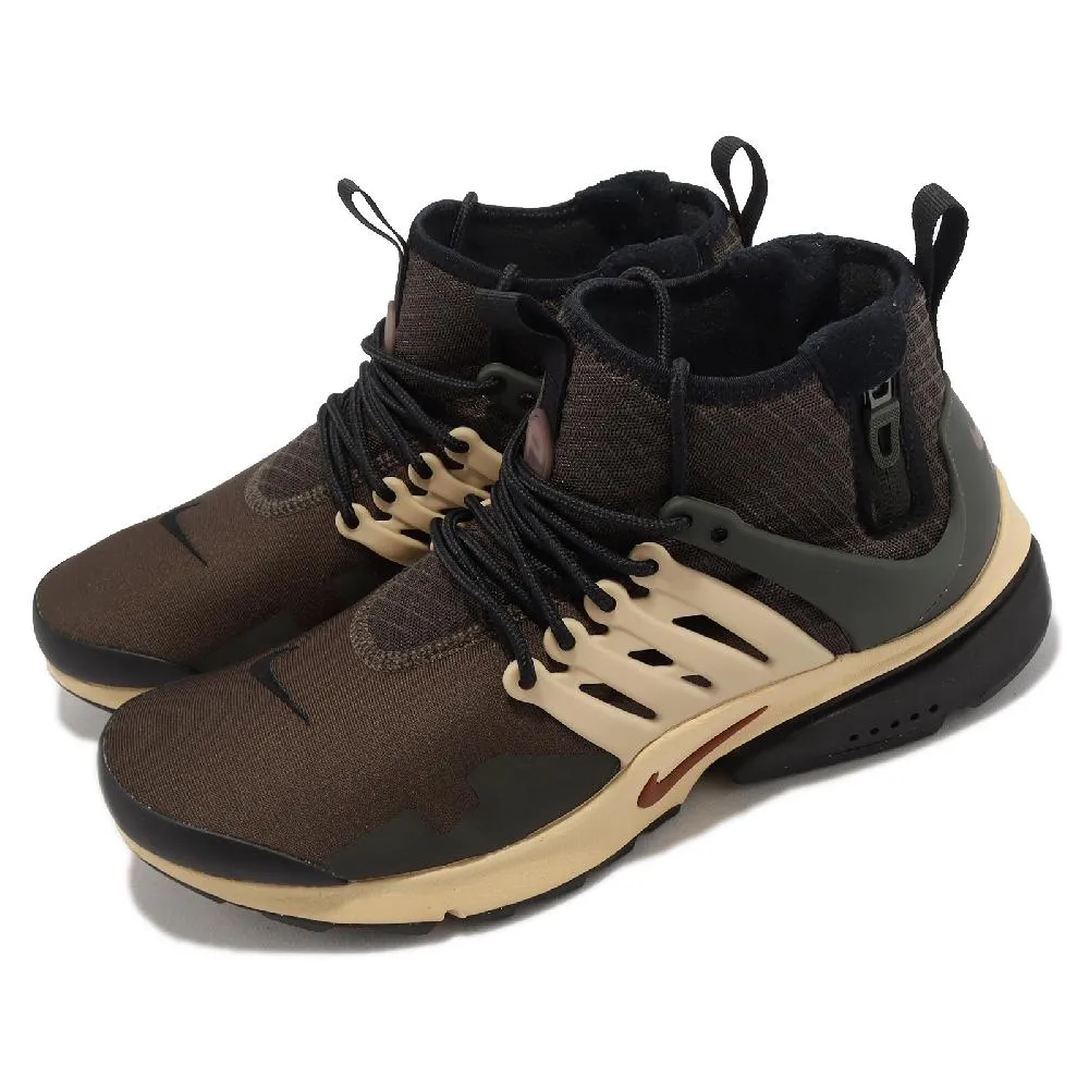 NIKE 休閒鞋 運動鞋 NIKE AIR PRESTO MID UTILITY 男 DC8751002 黑白 歷史價格詳細信息