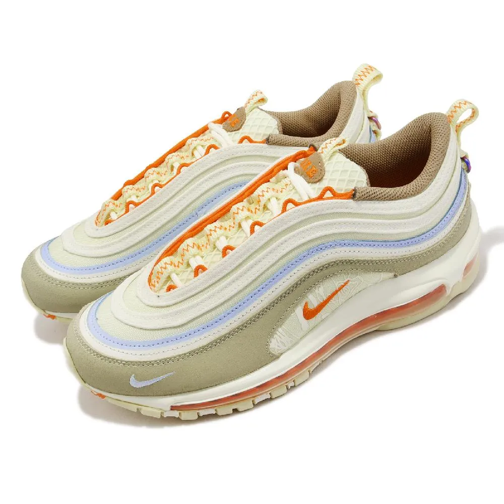 Nike 休閒鞋 Air Max 97 米黃 仿舊 女鞋 氣墊 復古 運動鞋 【ACS】 DV1489-141 歷史價格詳細信息