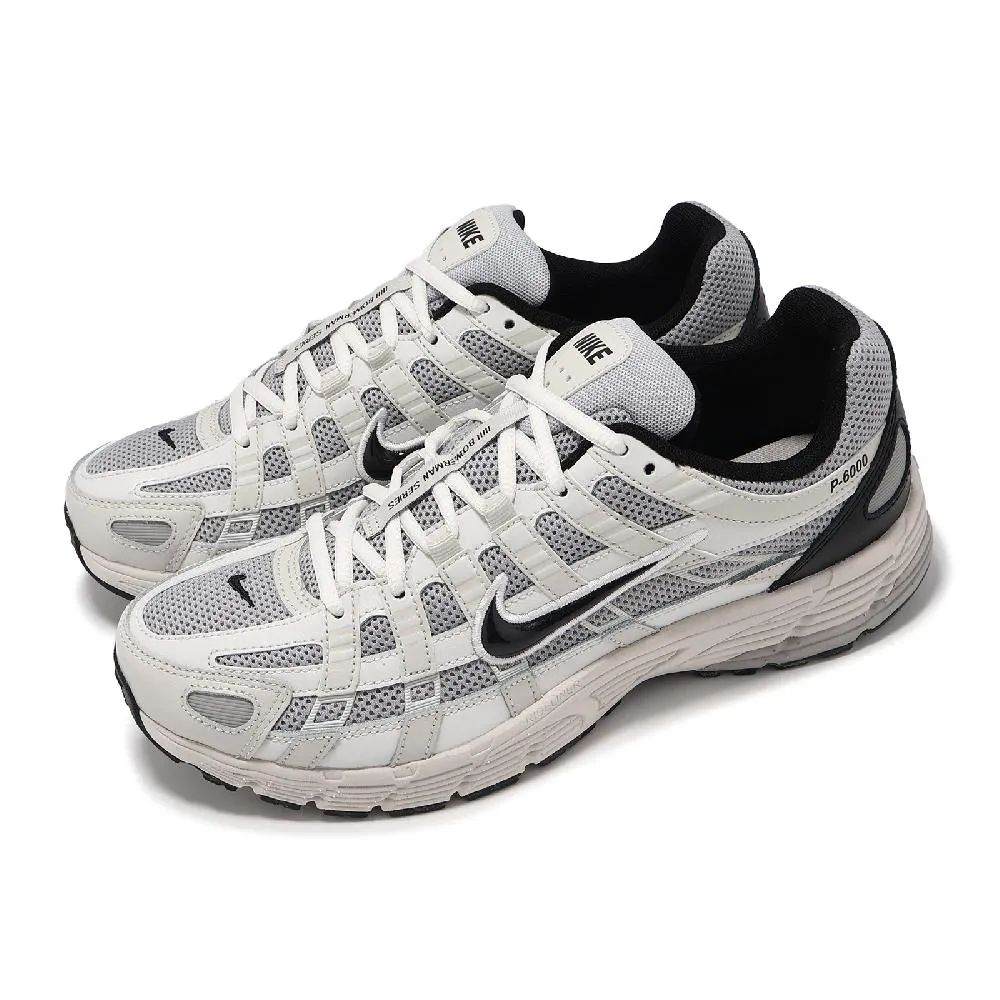 Nike 耐吉 休閒鞋 P-6000 女鞋 液態銀 復古 銀 黑 情侶鞋 Metallic Silver CN0149-001 歷史價格詳細信息