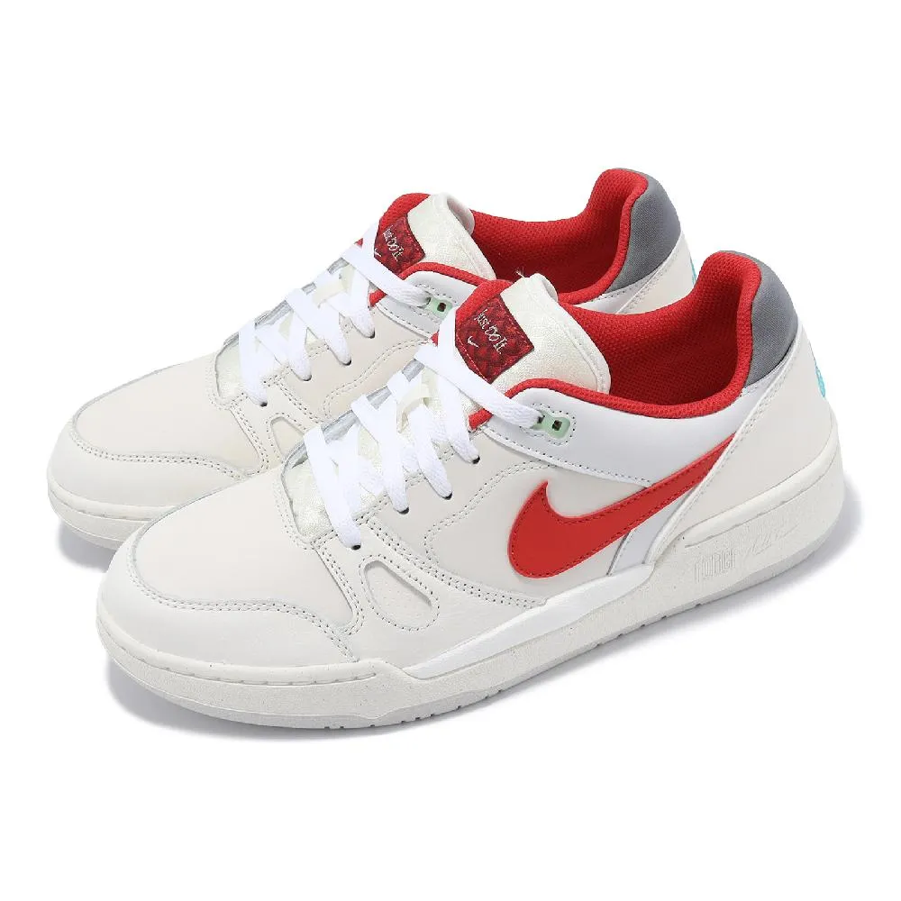 Nike 耐吉 休閒鞋 Full Force LO 男鞋 黑 灰 白 皮革 低筒 奶油底 復古 FB1362-101 歷史價格詳細信息