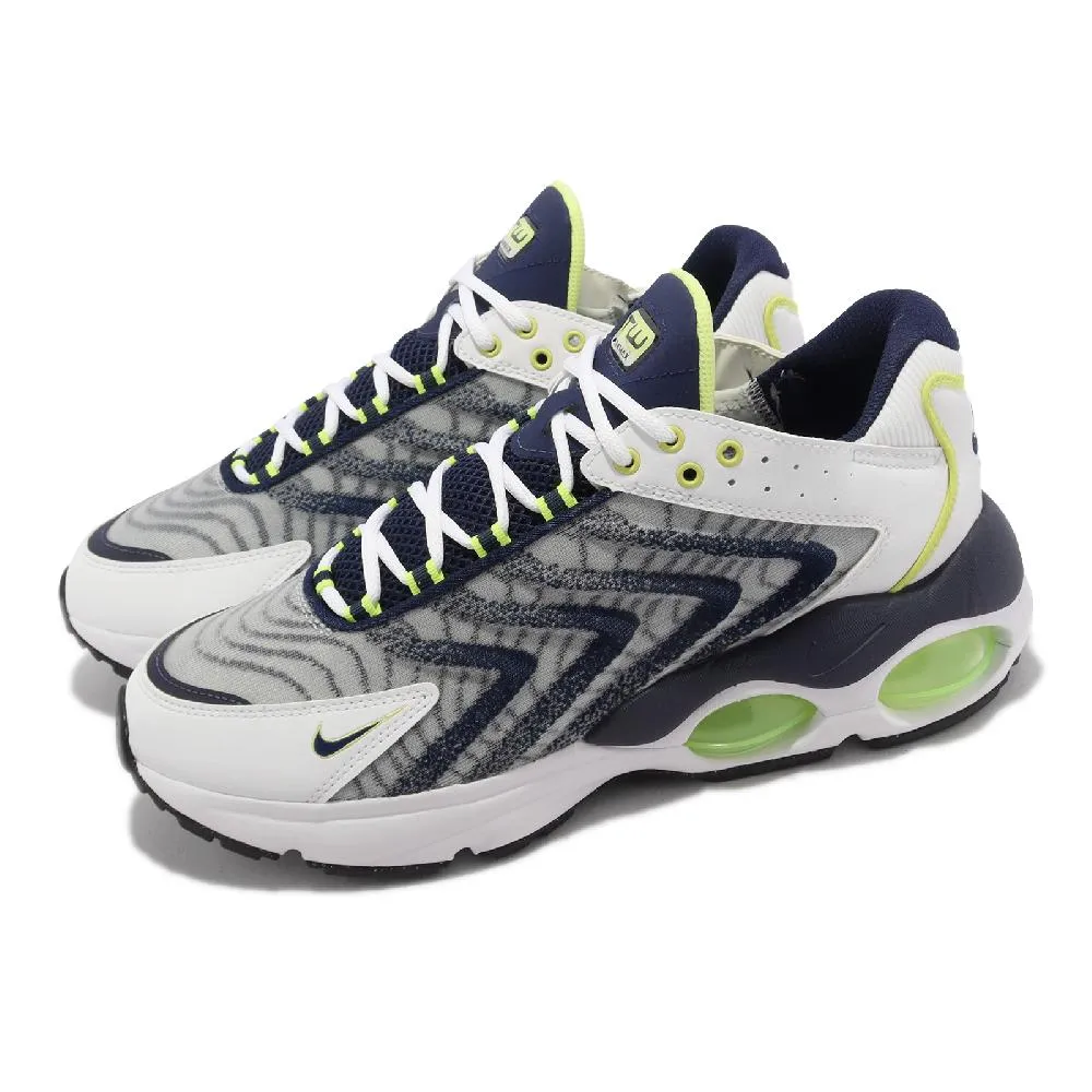 Nike 休閒鞋 Air Max TW 藍 黃 白 氣墊 波浪線條 復古外型 男鞋 【ACS】 DQ3984-100 歷史價格詳細信息
