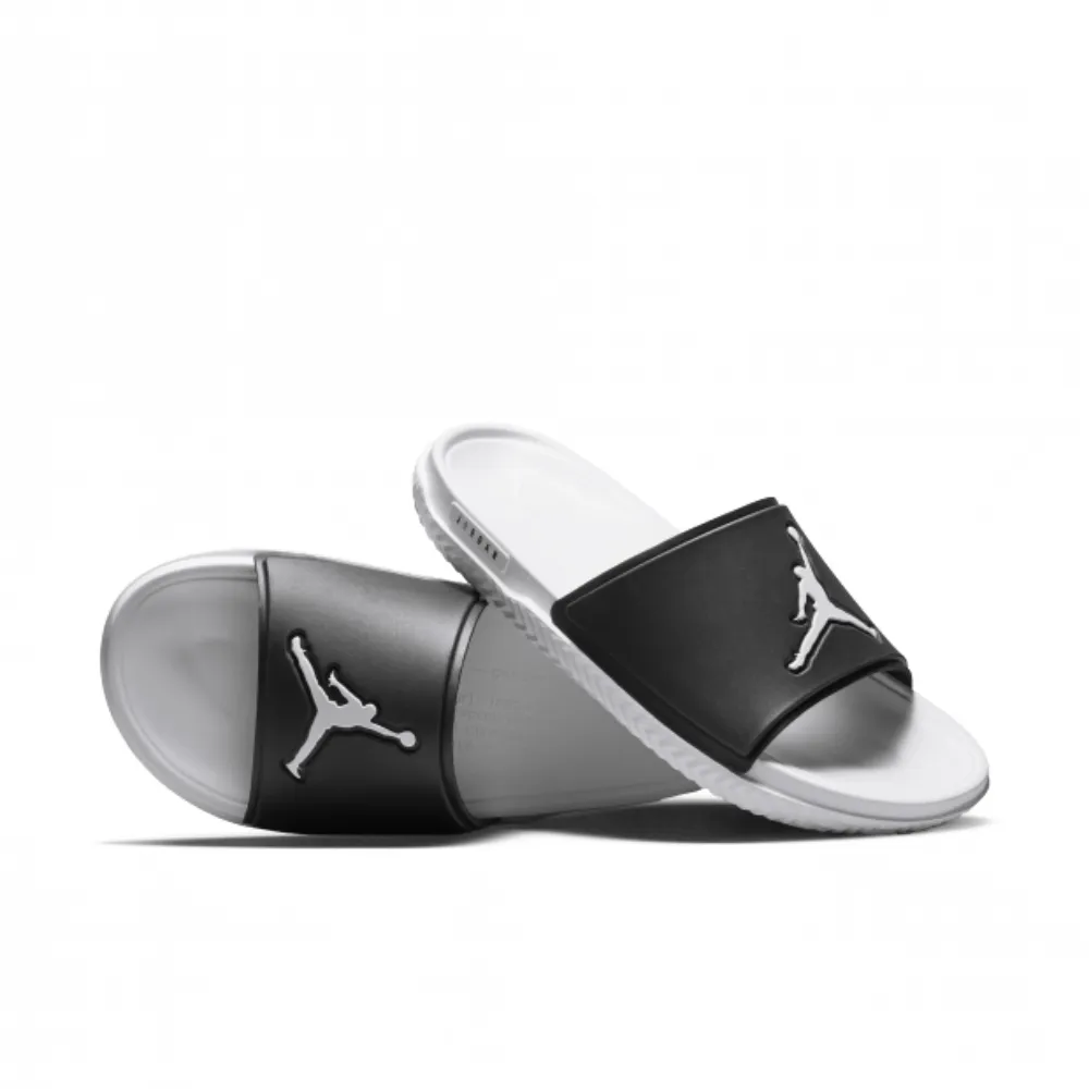 【NIKE】JORDAN JUMPMAN SLIDE 男鞋 籃球鞋 喬丹 拖鞋 灰白-FQ1598002 歷史價格詳細信息