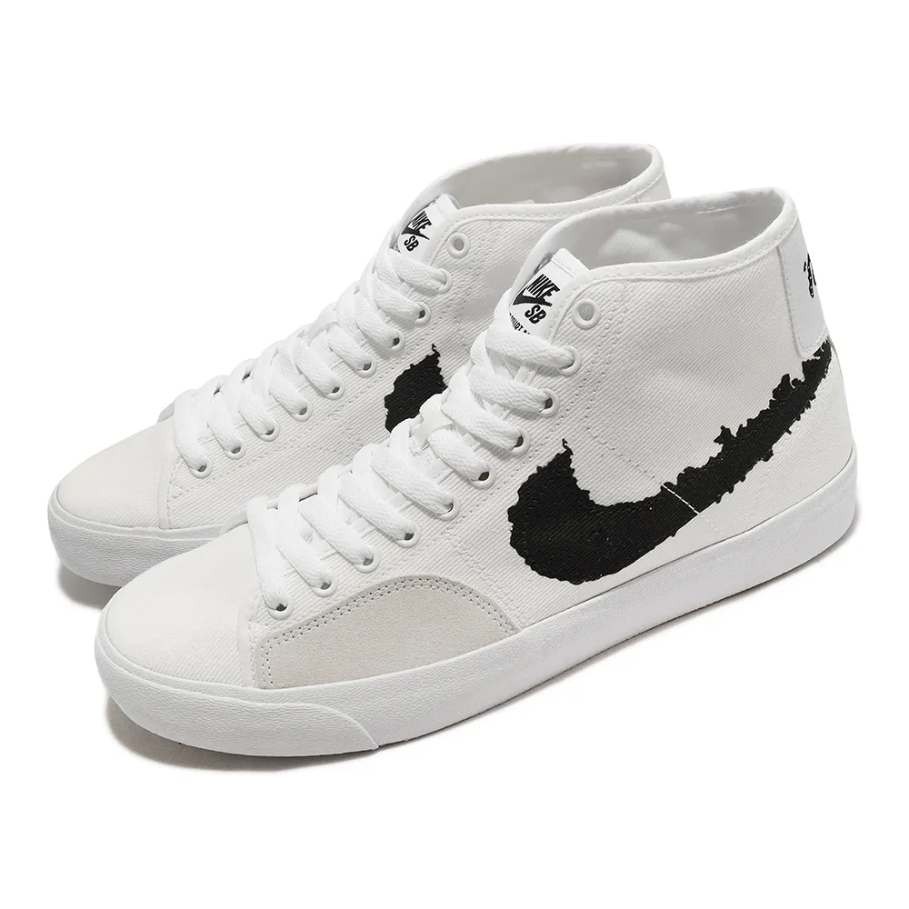 Nike 滑板鞋 SB Blazer Court Mid PRM 白 黑 基本款 男鞋 【ACS】 DM8553-100 歷史價格詳細信息