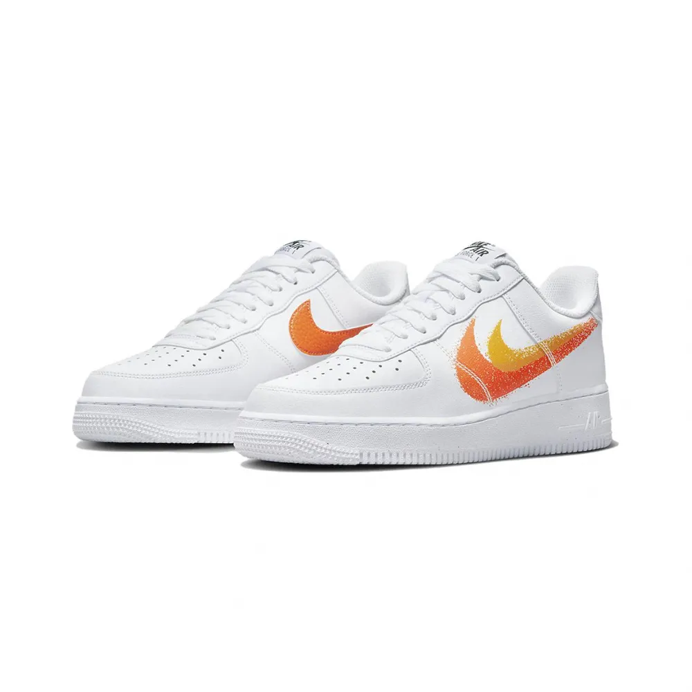 Nike Air Force 1 Low 白橘 噴漆雙勾 FJ4228-100 價格比較,價格查詢,歷史價格詳細信息