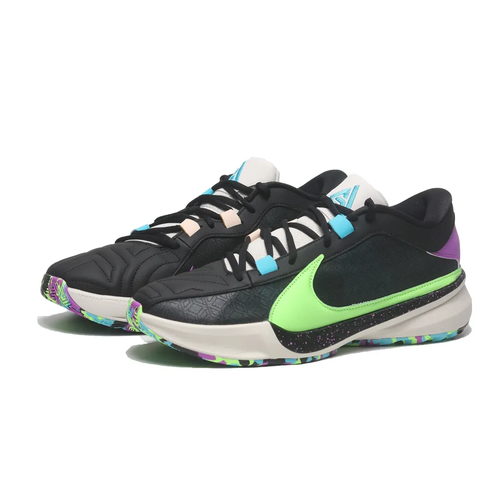 Nike 籃球鞋 Freak 5 EP 粉 綠 藍 字母哥 希臘怪物 男鞋 5代 ACS DX4996-100 歷史價格詳細信息