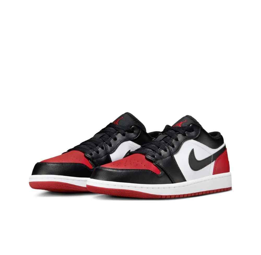 Air Jordan 1 Low Bred Toe 黑藍白腳趾 GS 大童 553560-140 歷史價格詳細信息
