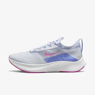 Nike 慢跑鞋 Zoom Fly 4 運動 女鞋 氣墊 舒適 React科技 避震 路跑 黑 白  CT2401-001 歷史價格詳細信息