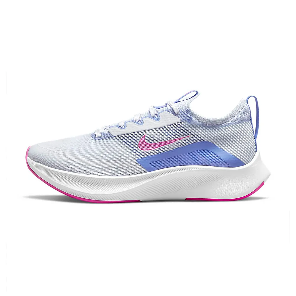 Nike Zoom Fly 4 女 白紫 輕量 緩震 透氣 運動 慢跑鞋 CT2401-003 歷史價格詳細信息