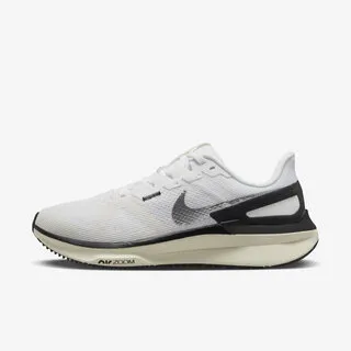NIKE 慢跑鞋 AIR ZOOM STRUCTURE 25 白黑綠 訓練 緩震 女 DJ7884-103 歷史價格詳細信息