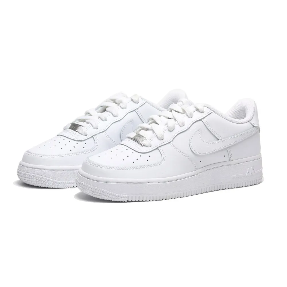 NIKE AIR FORCE 1 (GS) 全白 白色 低筒 皮革 大童鞋 女段 314192-117 歷史價格詳細信息