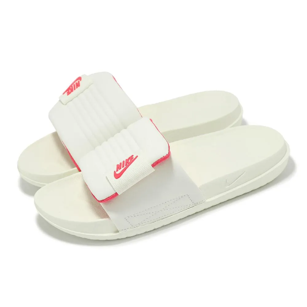 Nike 拖鞋 Wmns Offcourt Adjust Slide 白 灰 魔鬼氈 女鞋 ACS DV1033-001 歷史價格詳細信息