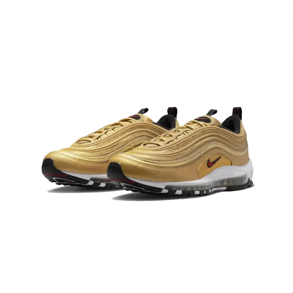 Nike Air Max 97 'Metallic Gold' 男 金 經典 運動 休閒鞋 DM0028-700 歷史價格詳細信息