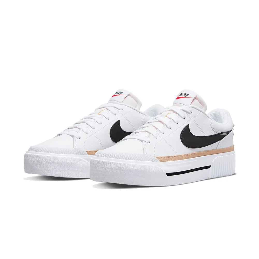 WMNS NIKE COURT LEGACY LIFT WUATERRNEKSTEAM ORANGE 增高  露天市集 歷史價格詳細信息