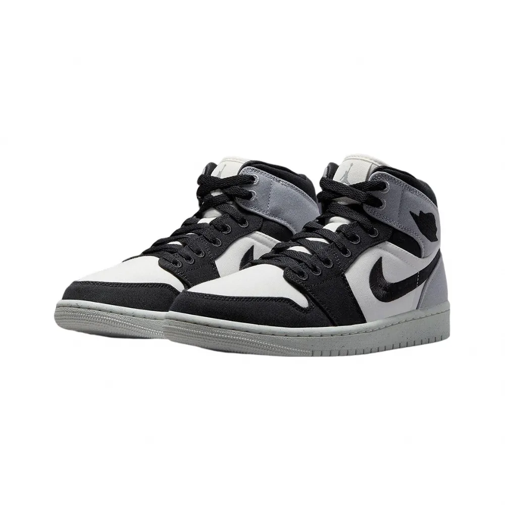 Air Jordan 1 Mid Se 黑白紫 男鞋 Aj  852542-105 歷史價格詳細信息