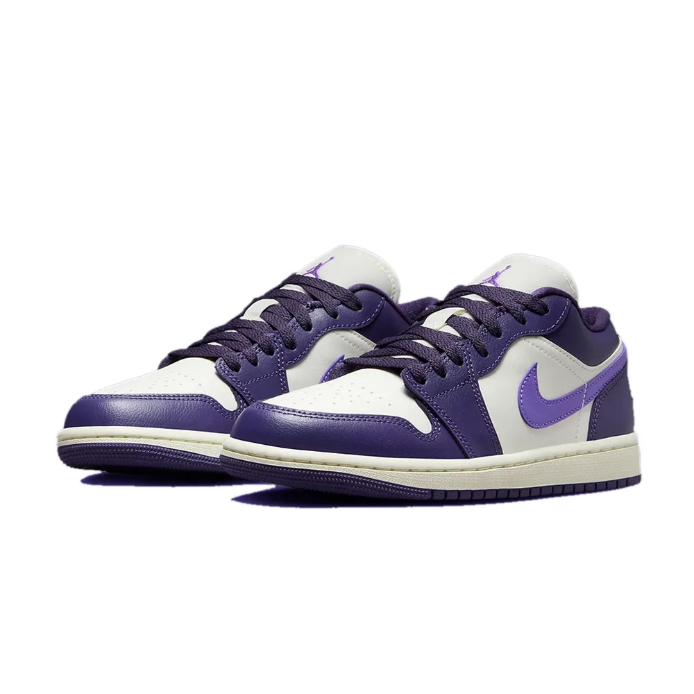 AIR JORDAN 1 LOW PURPLE MAGENTA 粉紫 鴛鴦 運動板鞋 女鞋 DJ4342-400【ADIDAS x NIKE】 歷史價格詳細信息