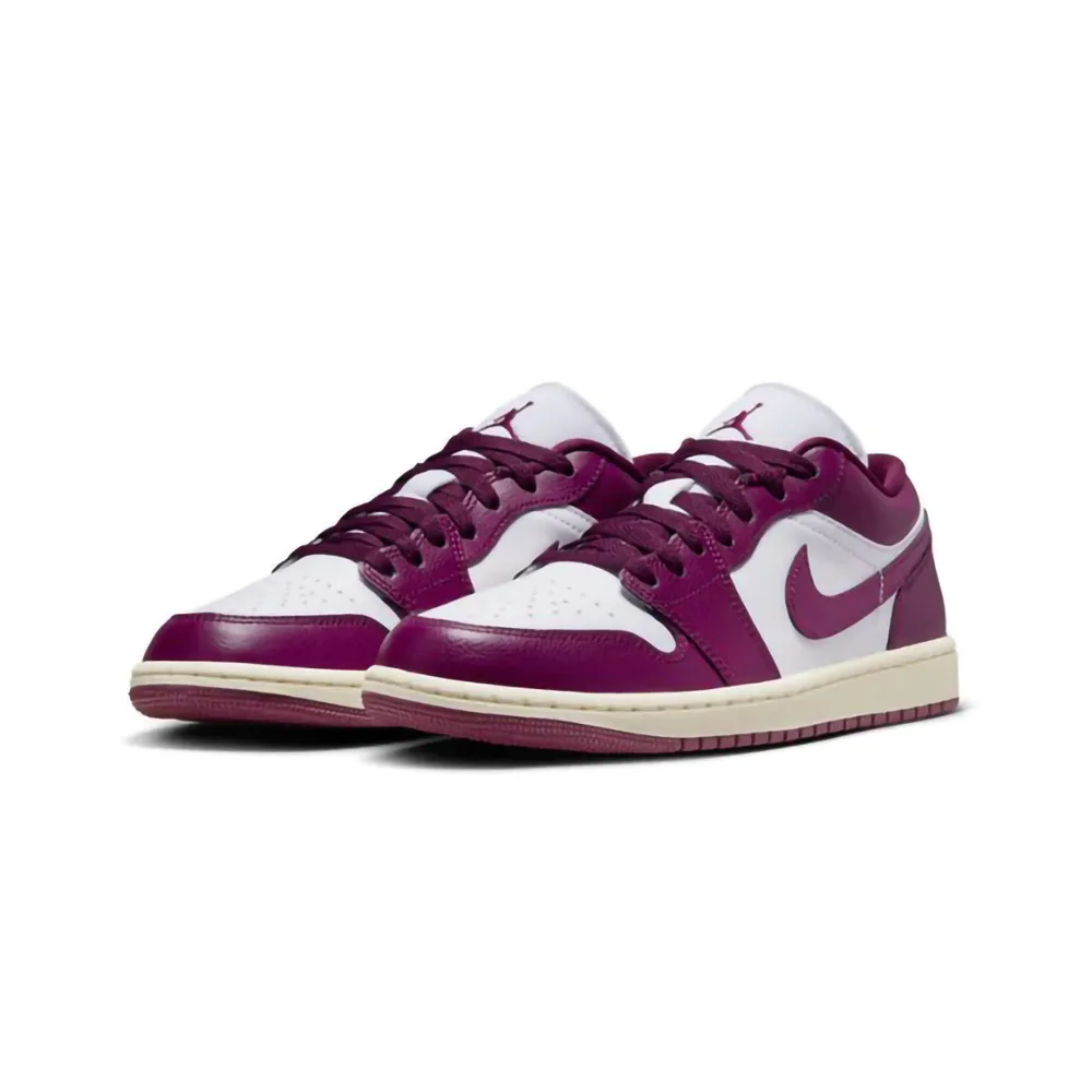 AIR JORDAN 1 LOW AJ1 紫葡萄 電光紫 籃球鞋 板鞋 女鞋 554723-505 歷史價格詳細信息