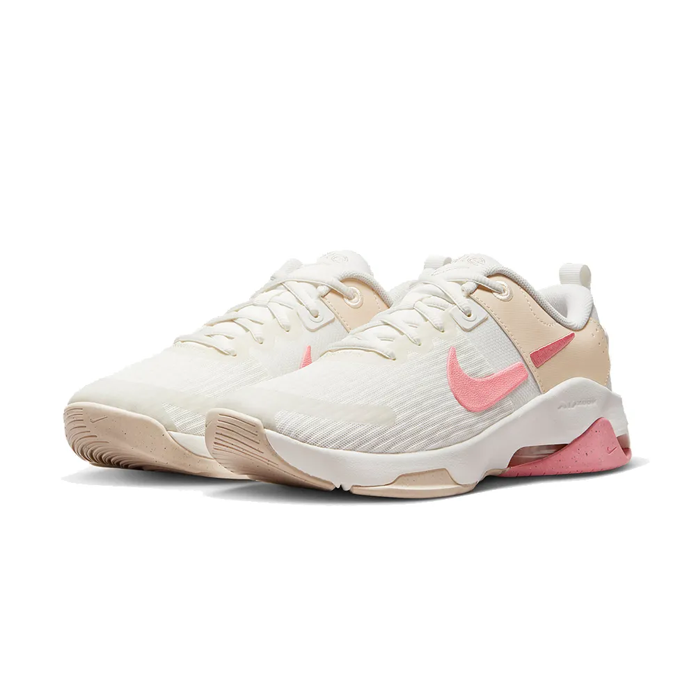 Nike W Zoom Bella 6 [DR5720-601] 女 訓練鞋 健身 重訓 舉重 緩震 支撐 穩定 粉白 歷史價格詳細信息