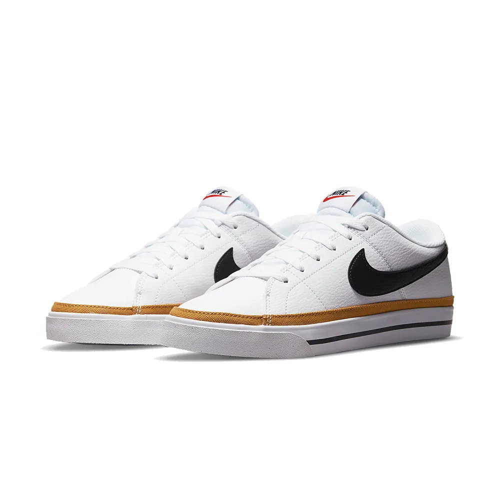 Nike Court Legacy NN [DH3162-100] 男 休閒鞋 基本款 復古 經典 皮革 簡約 白黑棕 歷史價格詳細信息