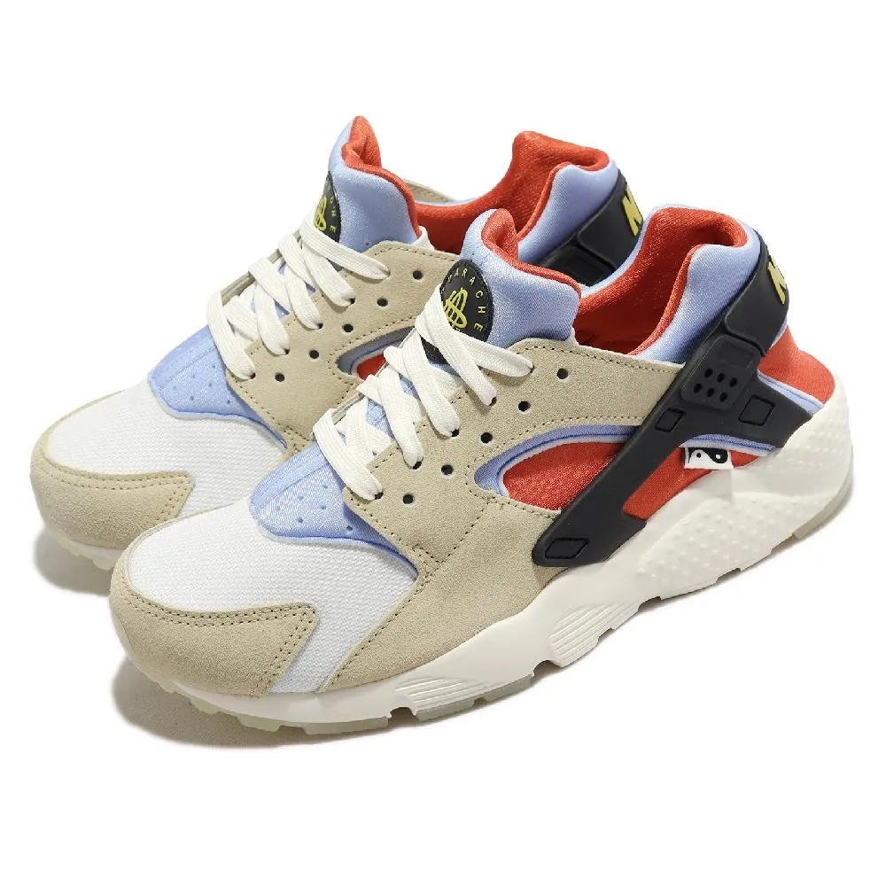 Nike 童鞋 Huarache Run GS 大童鞋 女鞋 白 粉 武士鞋 休閒鞋 襪套式 FD4632-181 歷史價格詳細信息
