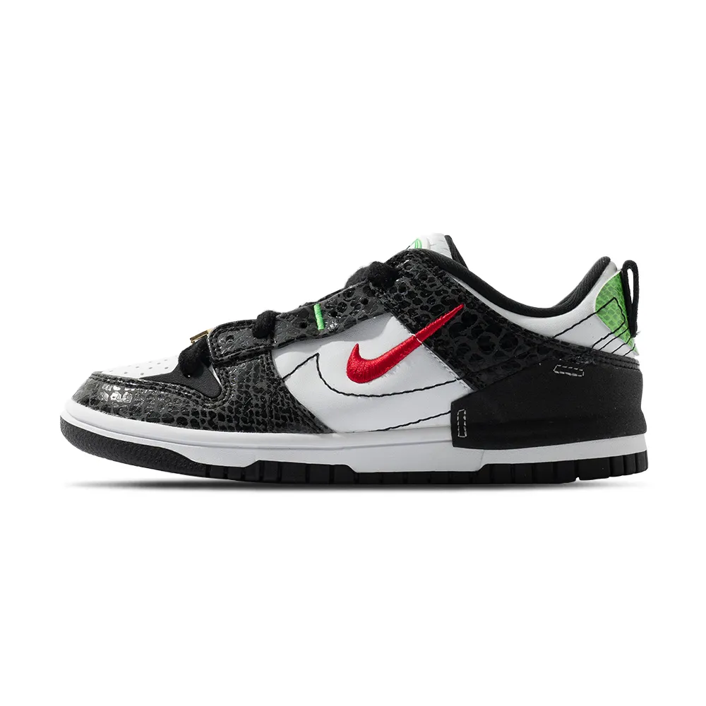 Nike Dunk Low Disrupt 2 女鞋 經典 雙層鞋帶孔 異材質拼接 綠寶石 綠孔雀 白 DH4402-001 歷史價格詳細信息